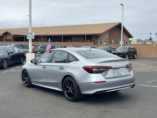 Silver 2025 Honda Civic Sport