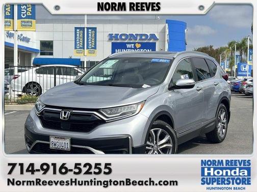 Silver 2021 Honda CR-V Touring