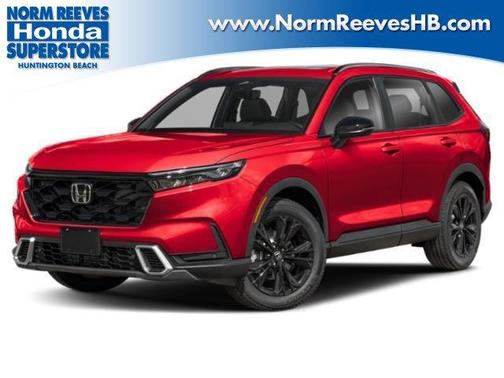 Radiant Red Metallic 2026 Honda CR-V Hybrid Sport Touring