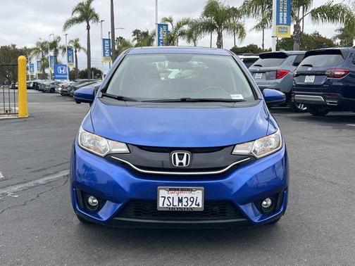 Blue 2016 Honda Fit EX