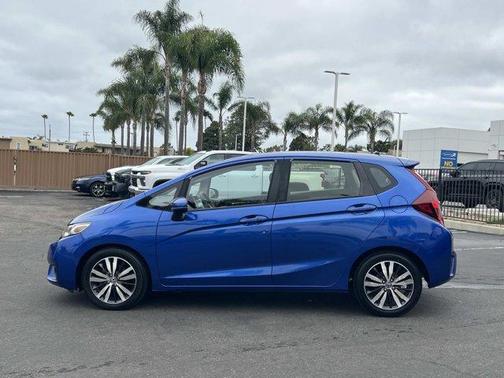 Blue 2016 Honda Fit EX