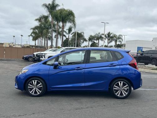 Blue 2016 Honda Fit EX