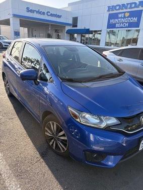 Blue 2016 Honda Fit EX