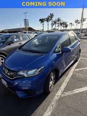 Blue 2016 Honda Fit EX