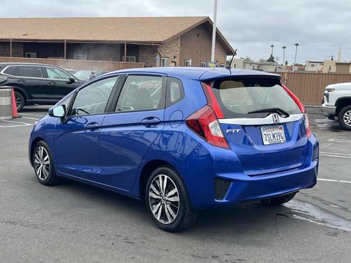 Blue 2016 Honda Fit EX