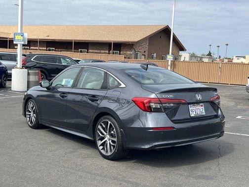 Gray 2023 Honda Civic Touring