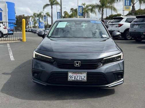 Gray 2023 Honda Civic Touring