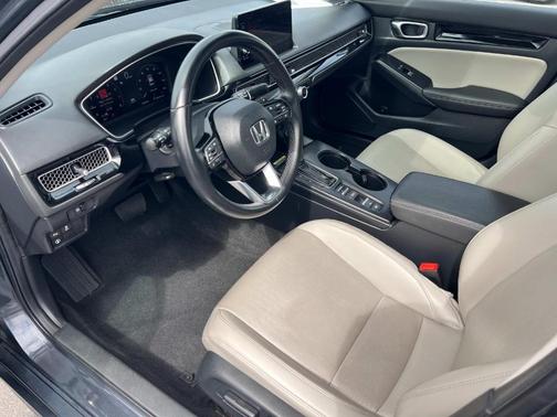 Gray 2023 Honda Civic Touring