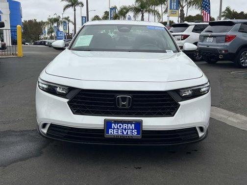 White 2024 Honda Accord EX