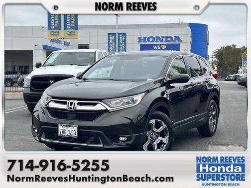 Green 2017 Honda CR-V EX