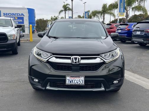 Green 2017 Honda CR-V EX