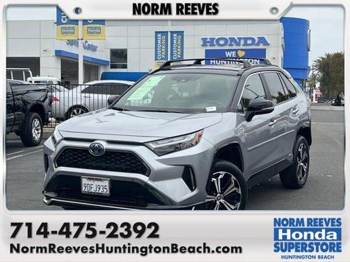 Midnight Black Metallic 2022 Toyota RAV4 Prime XSE