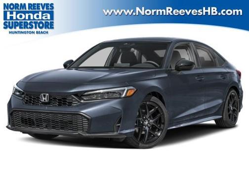 Gray 2026 Honda Civic Sport