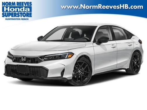 Platinum White Pearl 2026 Honda Civic Sport