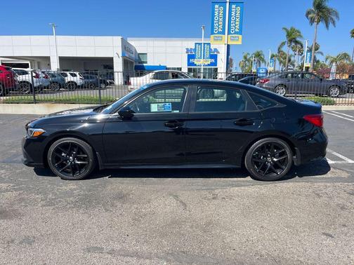 Black 2024 Honda Civic Sport