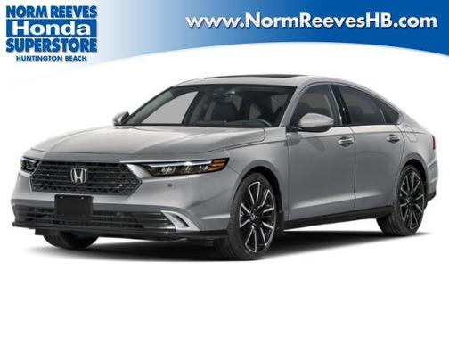 Solar Silver Metallic 2026 Honda Accord Hybrid Touring