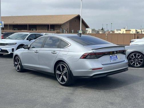 Silver 2023 Honda Accord Hybrid Sport
