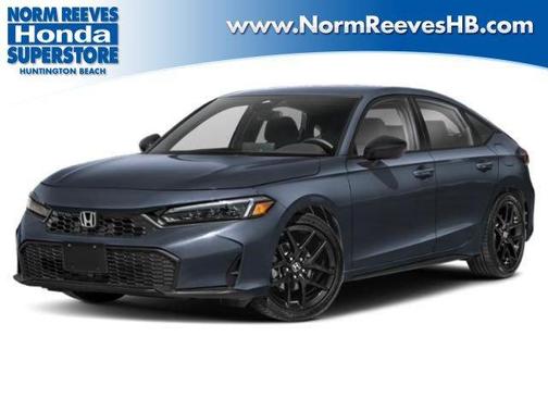 Meteorite Gray Metallic 2026 Honda Civic Sport
