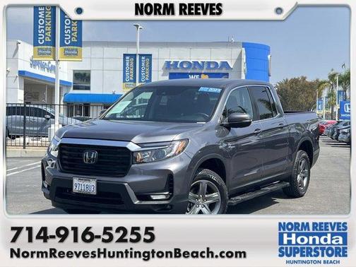 Gray 2023 Honda Ridgeline RTL