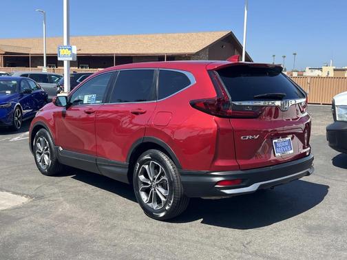 Red 2021 Honda CR-V EX