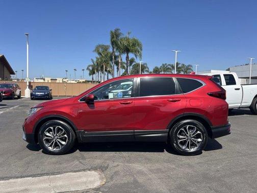 Red 2021 Honda CR-V EX