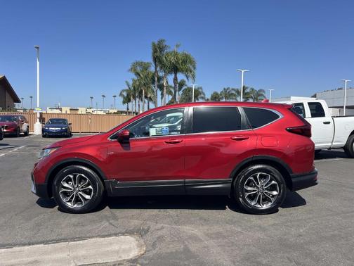 Red 2021 Honda CR-V EX