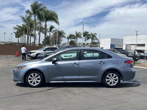 Blue 2023 Toyota Corolla LE