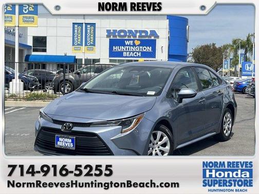 Blue 2023 Toyota Corolla LE