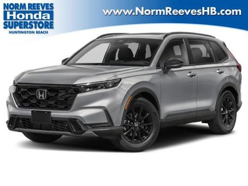 Solar Silver Metallic 2026 Honda CR-V Hybrid Sport-L
