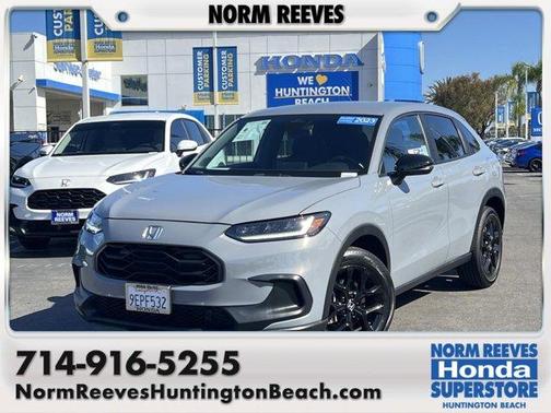 Gray 2023 Honda HR-V Sport