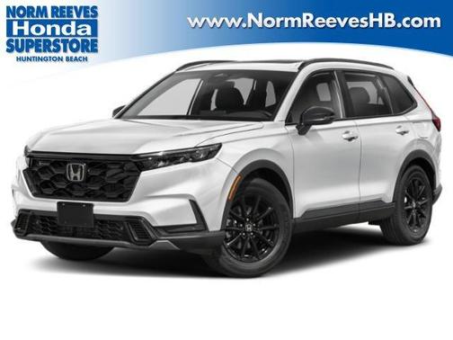 Platinum White Pearl 2026 Honda CR-V Hybrid Sport-L