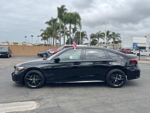 Black 2026 Honda Civic Sport