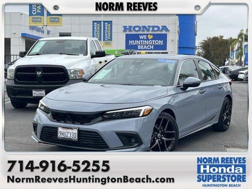 Gray 2023 Honda Civic Sport Touring