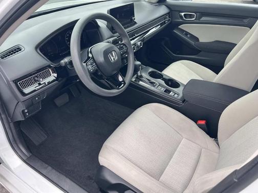 Platinum White Pearl 2023 Honda Civic LX