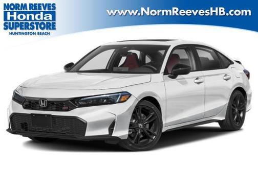 Platinum White Pearl 2026 Honda Civic Si Base