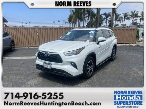 2020 Toyota Highlander Hybrid XLE
