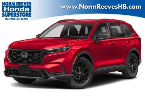 Radiant Red Metallic 2026 Honda CR-V Hybrid Sport-L
