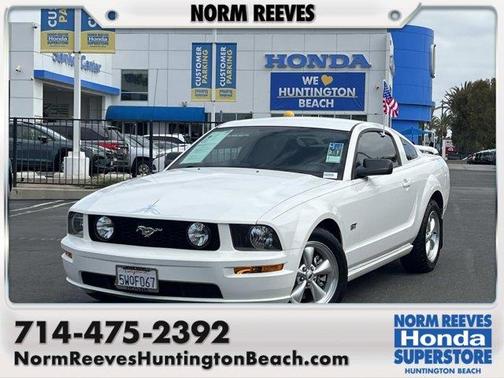 White 2007 Ford Mustang GT