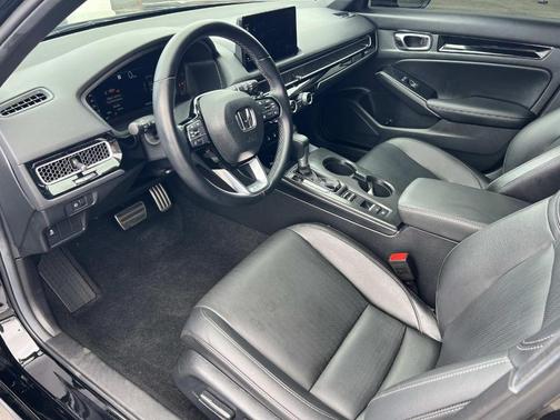 Black 2025 Honda Civic Hybrid Sport Touring