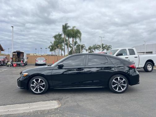 Black 2025 Honda Civic Hybrid Sport Touring