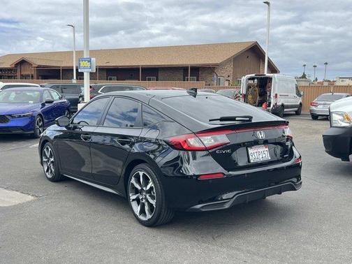 Black 2025 Honda Civic Hybrid Sport Touring