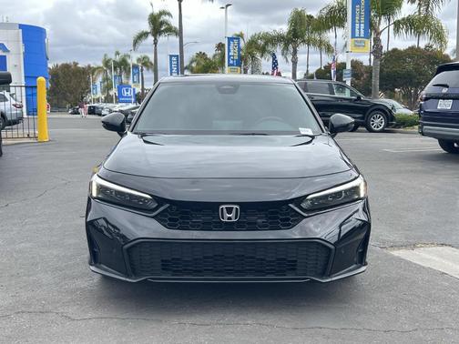 Black 2025 Honda Civic Hybrid Sport Touring