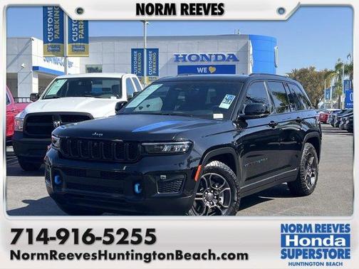 Diamond Black 2023 Jeep Grand Cherokee 4xe Trailhawk Carb State Pkg