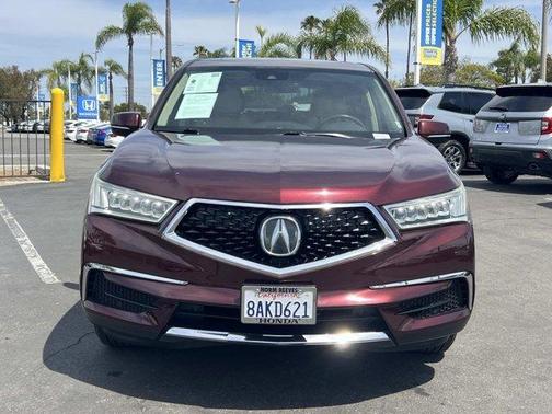 Dark Cherry Pearl 2017 Acura MDX 3.5L