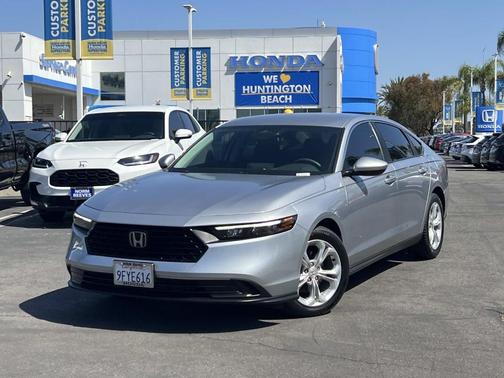 Silver 2023 Honda Accord LX