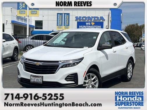 Summit White 2023 Chevrolet Equinox LS