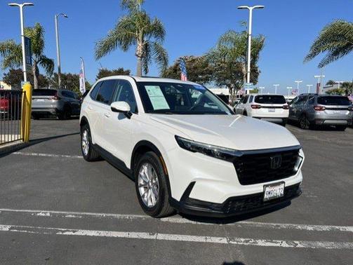 Platinum White 2024 Honda CR-V EX