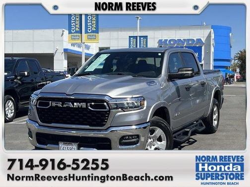 Billet Silver Metallic Clearcoat 2025 RAM 1500 Big Horn