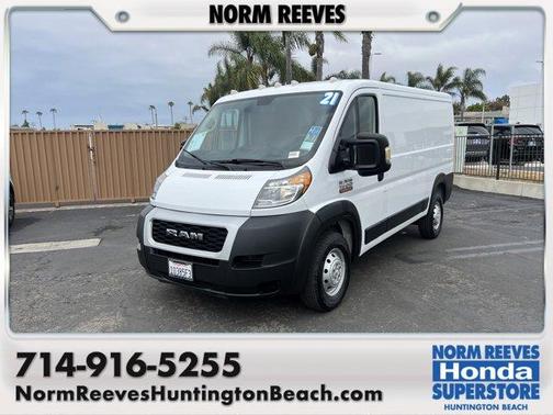 2021 RAM ProMaster 1500 Low Roof