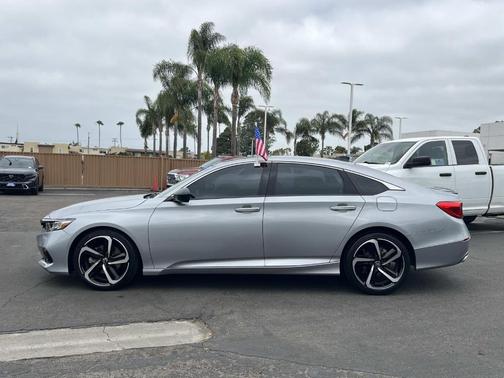 Silver 2021 Honda Accord Sport 1.5T